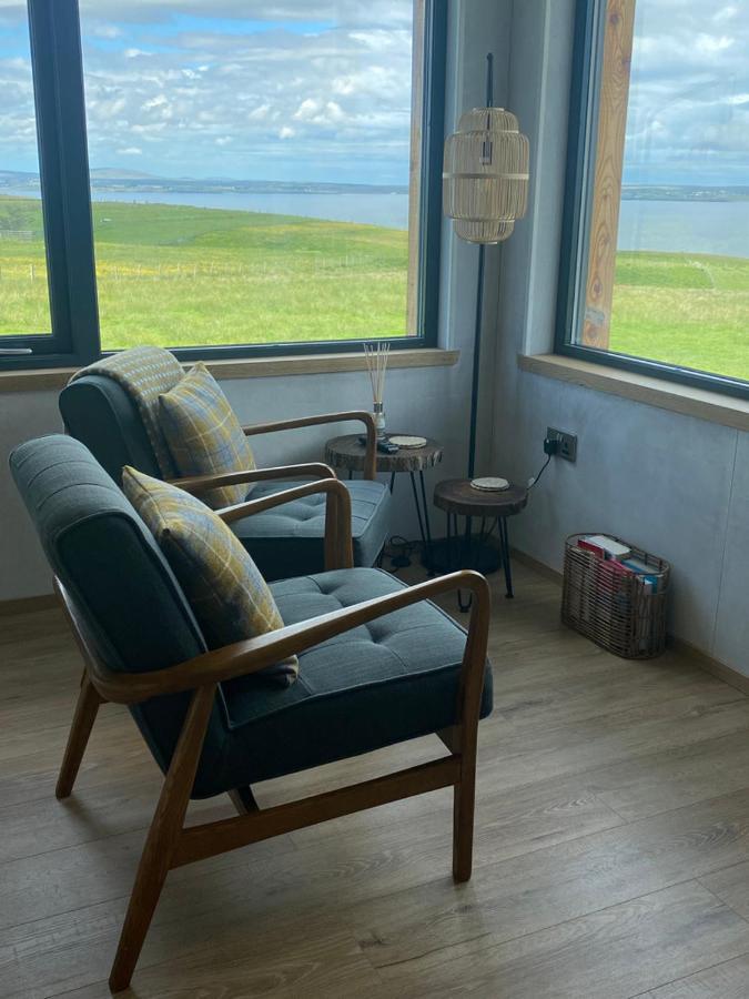 Unique Luxurious Cabin On Sea View Working Croft Garrabost Exterior photo