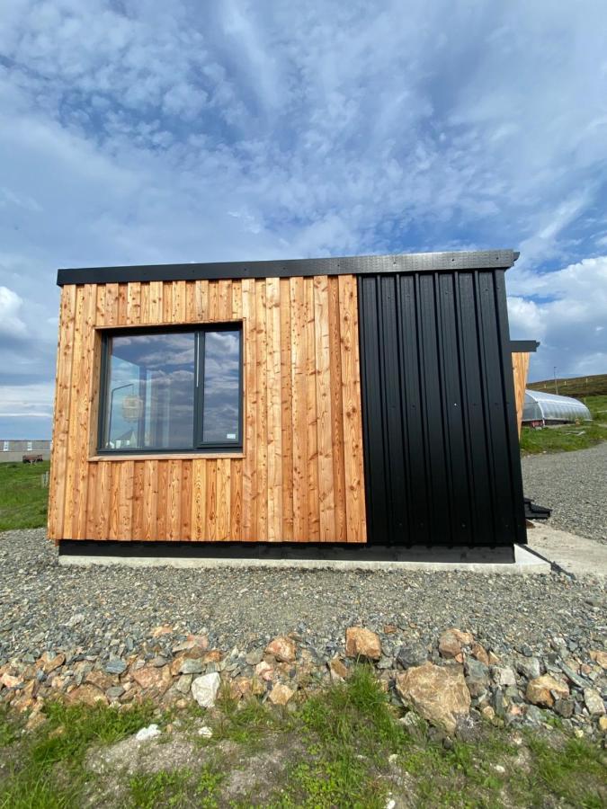 Unique Luxurious Cabin On Sea View Working Croft Garrabost Exterior photo